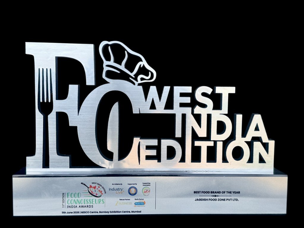 Trophy for Best Food Brand of the Year