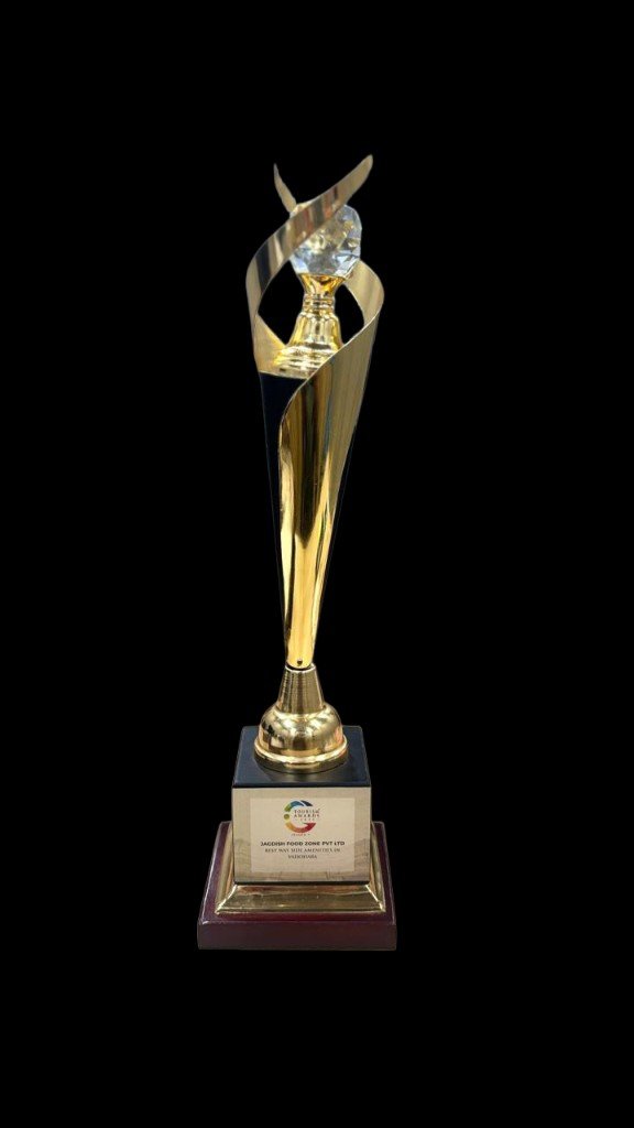 Trophy for Best Way Side Amenities in Vadodara